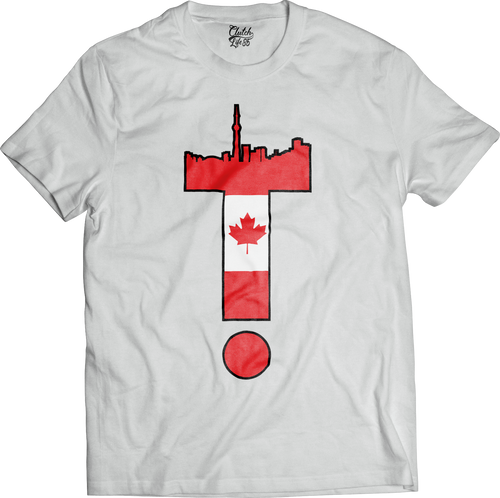 T-Dot Worldwide Canada Tee in White