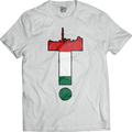 T-Dot Worldwide Italy Tee in White