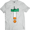 T-Dot Worldwide Ivory Coast Tee in White