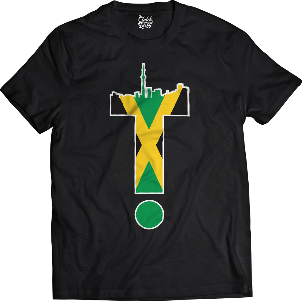 T-Dot Worldwide Jamaica Tee in Black