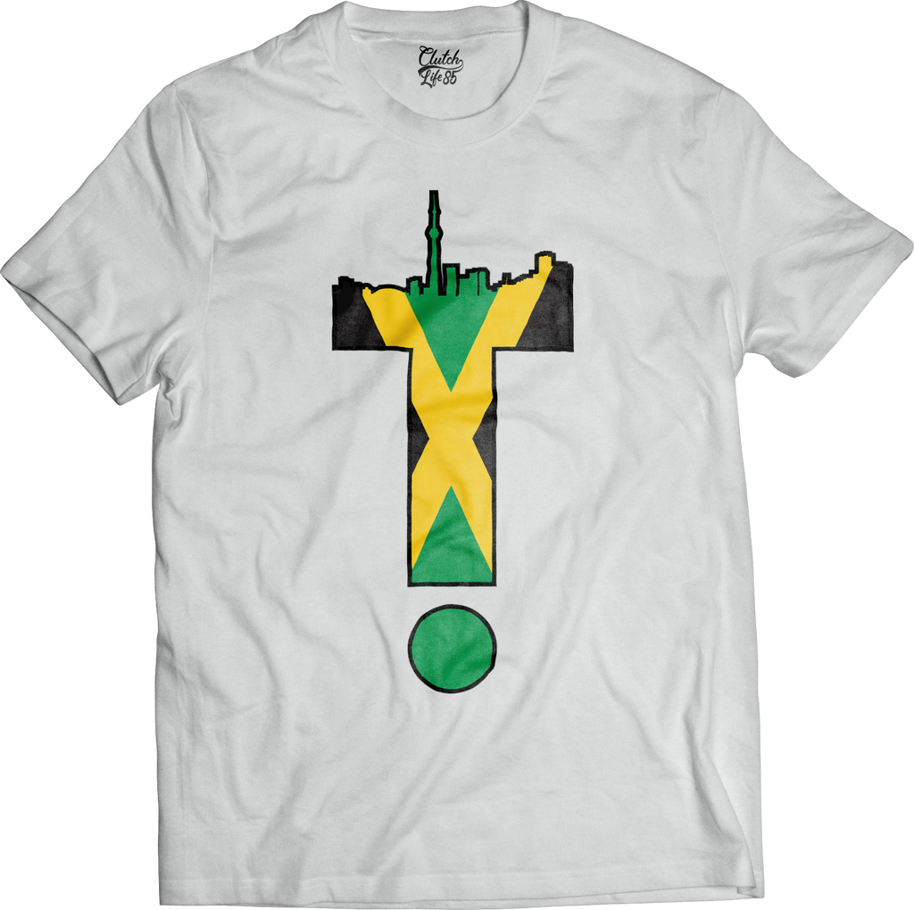 T-Dot Worldwide Jamaica Tee in White