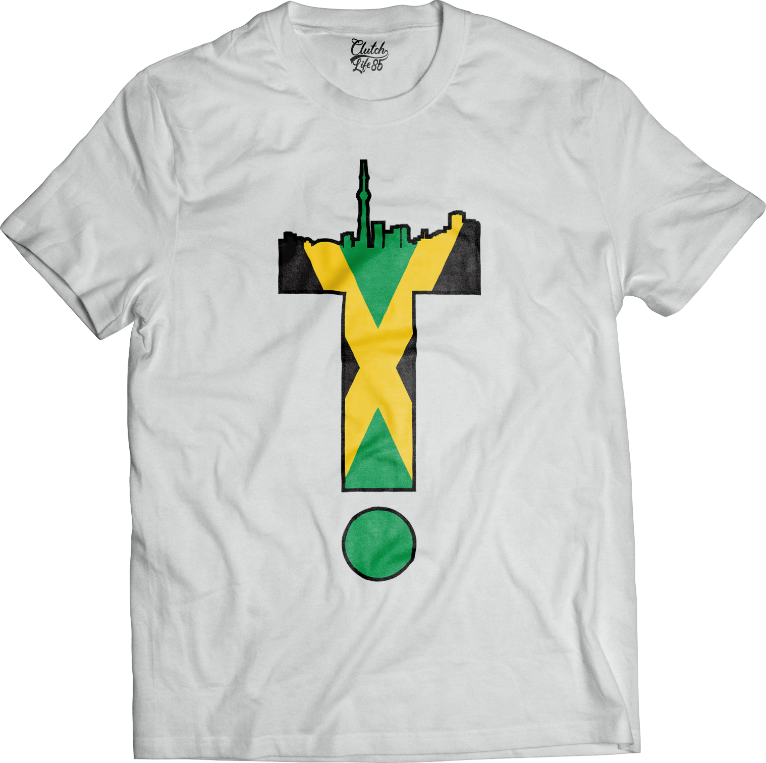 T-Dot Worldwide Jamaica Tee in White