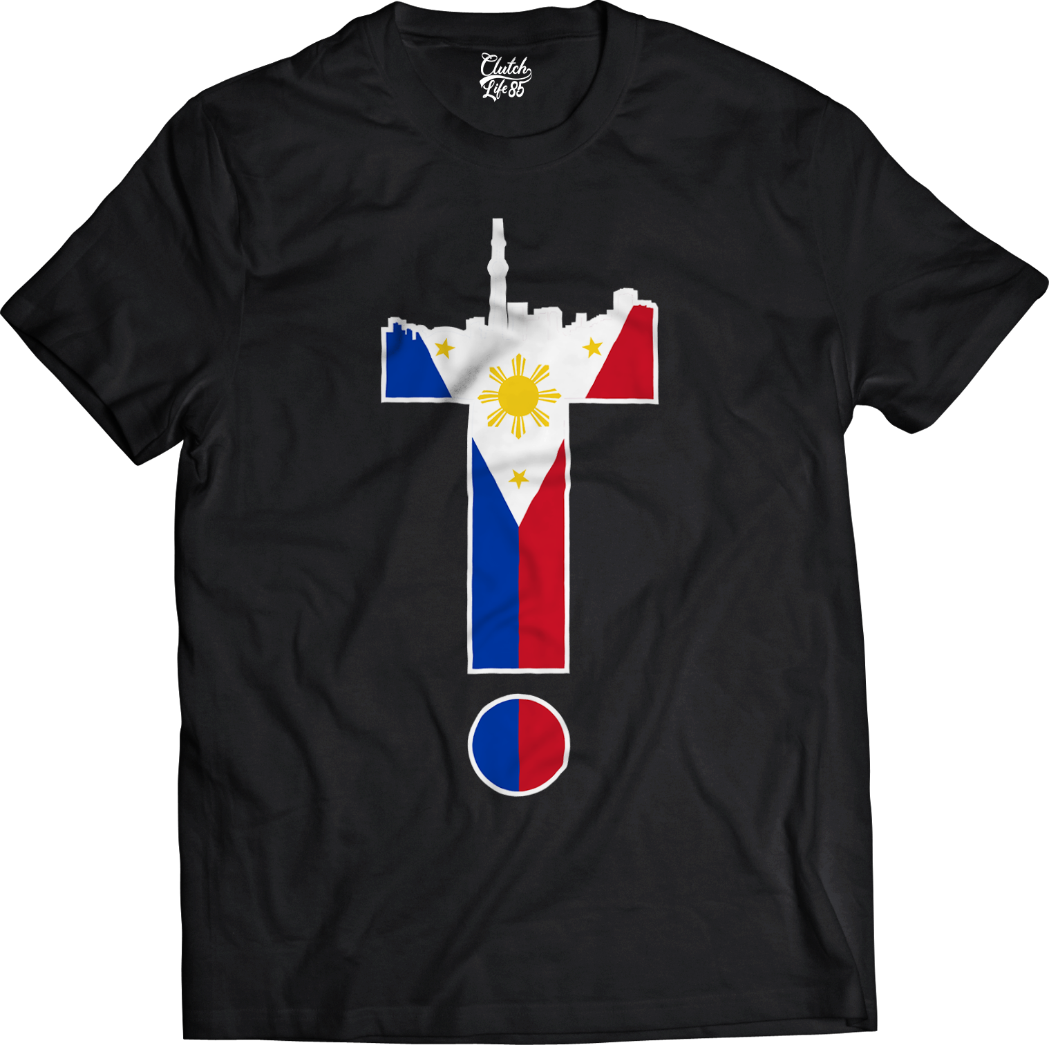 T-Dot Worldwide Philippines Tee in Black