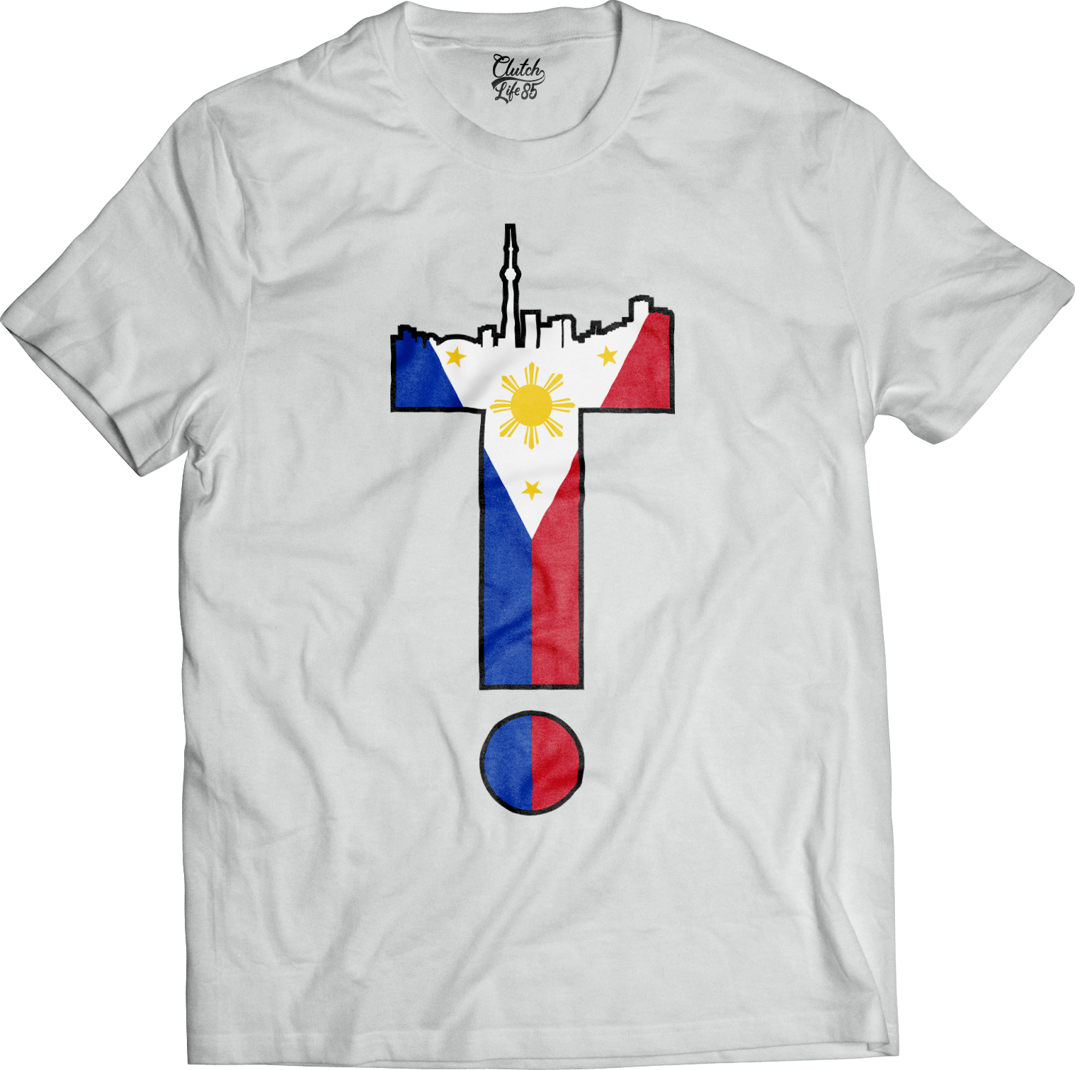 T-Dot Worldwide Philippines Tee in White