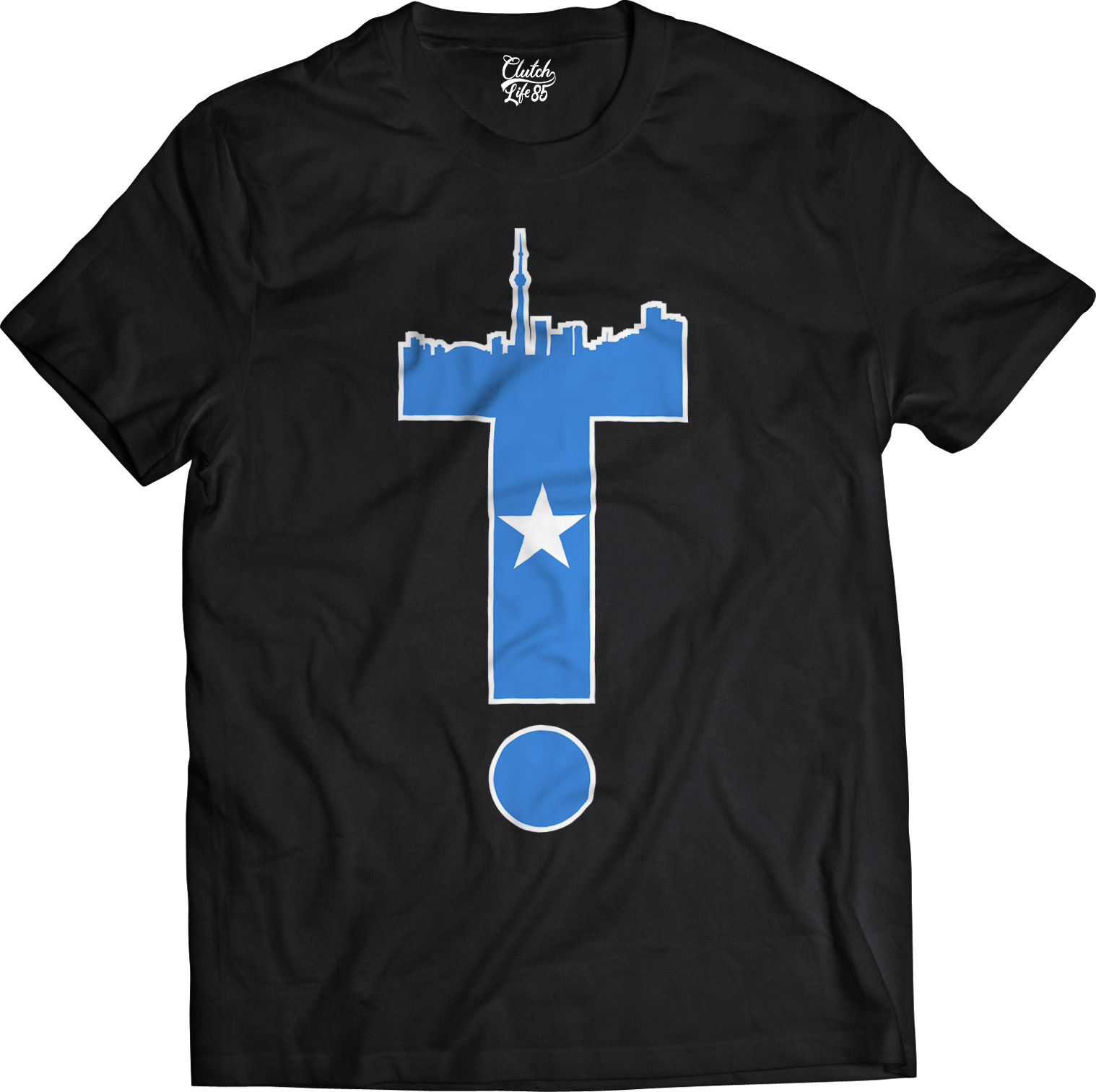 T-Dot Worldwide Somalia Tee in Black