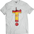 T-Dot Worldwide Spain Tee in White