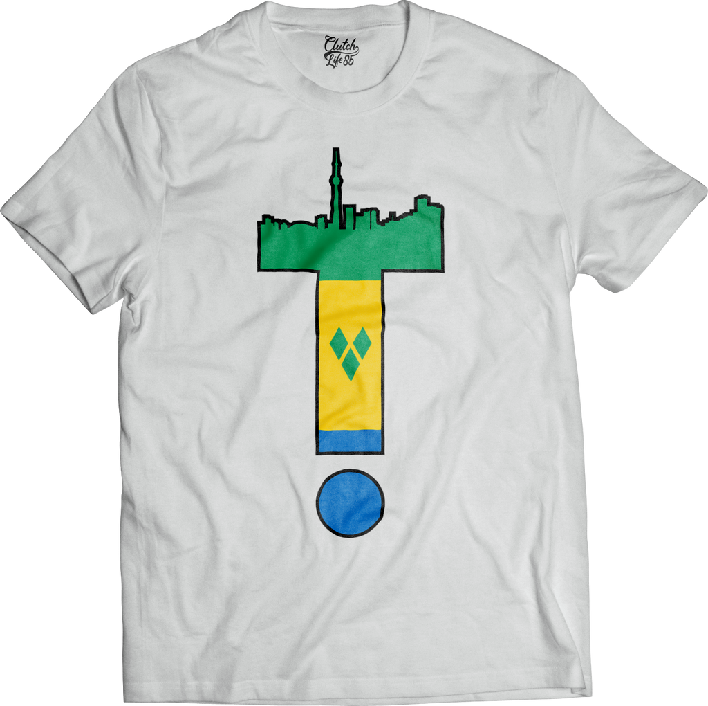 T-Dot Worldwide St. Vincent Tee in White