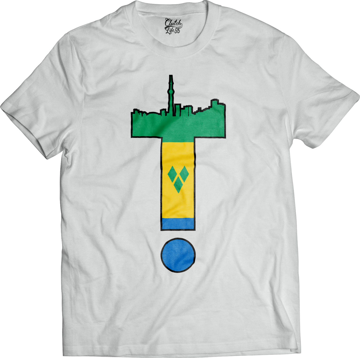 T-Dot Worldwide St. Vincent Tee in White