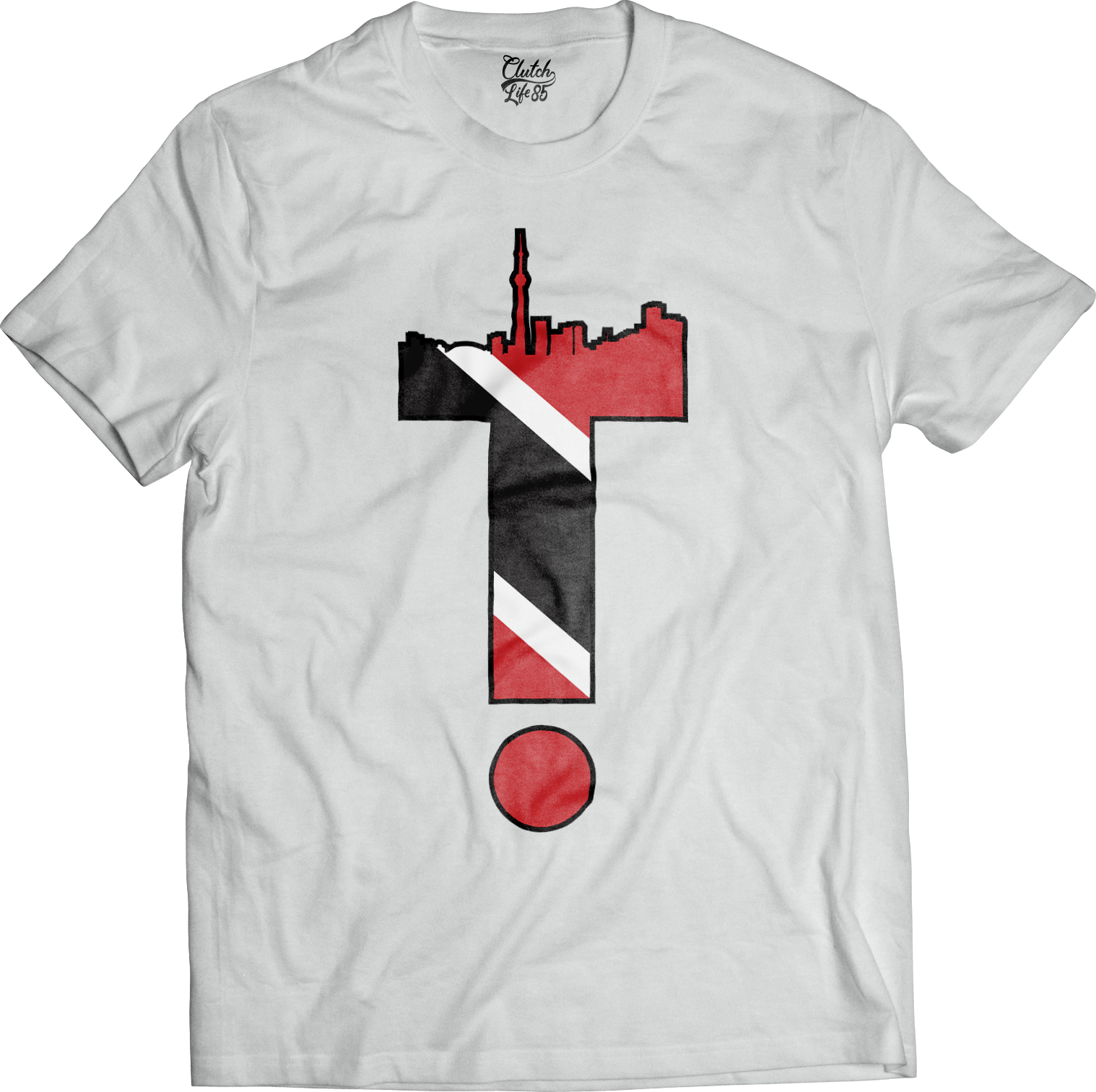 T-Dot Worldwide Trinidad & Tobago Tee in White