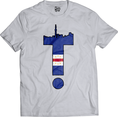 T-Dot Worldwide Cabo Verde Tee in White