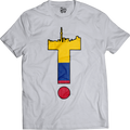 T-Dot Worldwide Colombia Tee in White