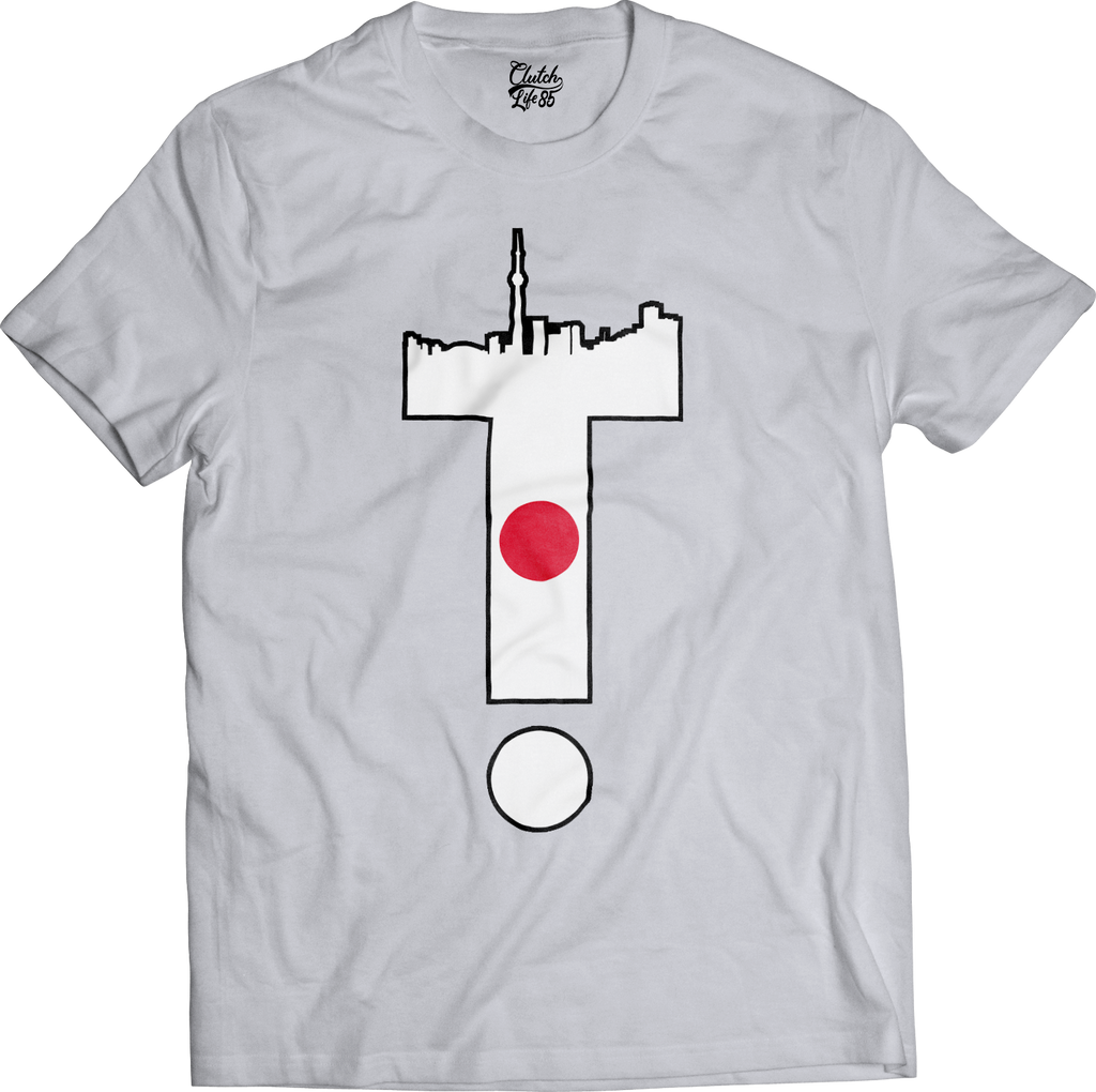 T-Dot Worldwide Japan Tee in White