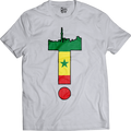 T-Dot Worldwide Senegal Tee in White