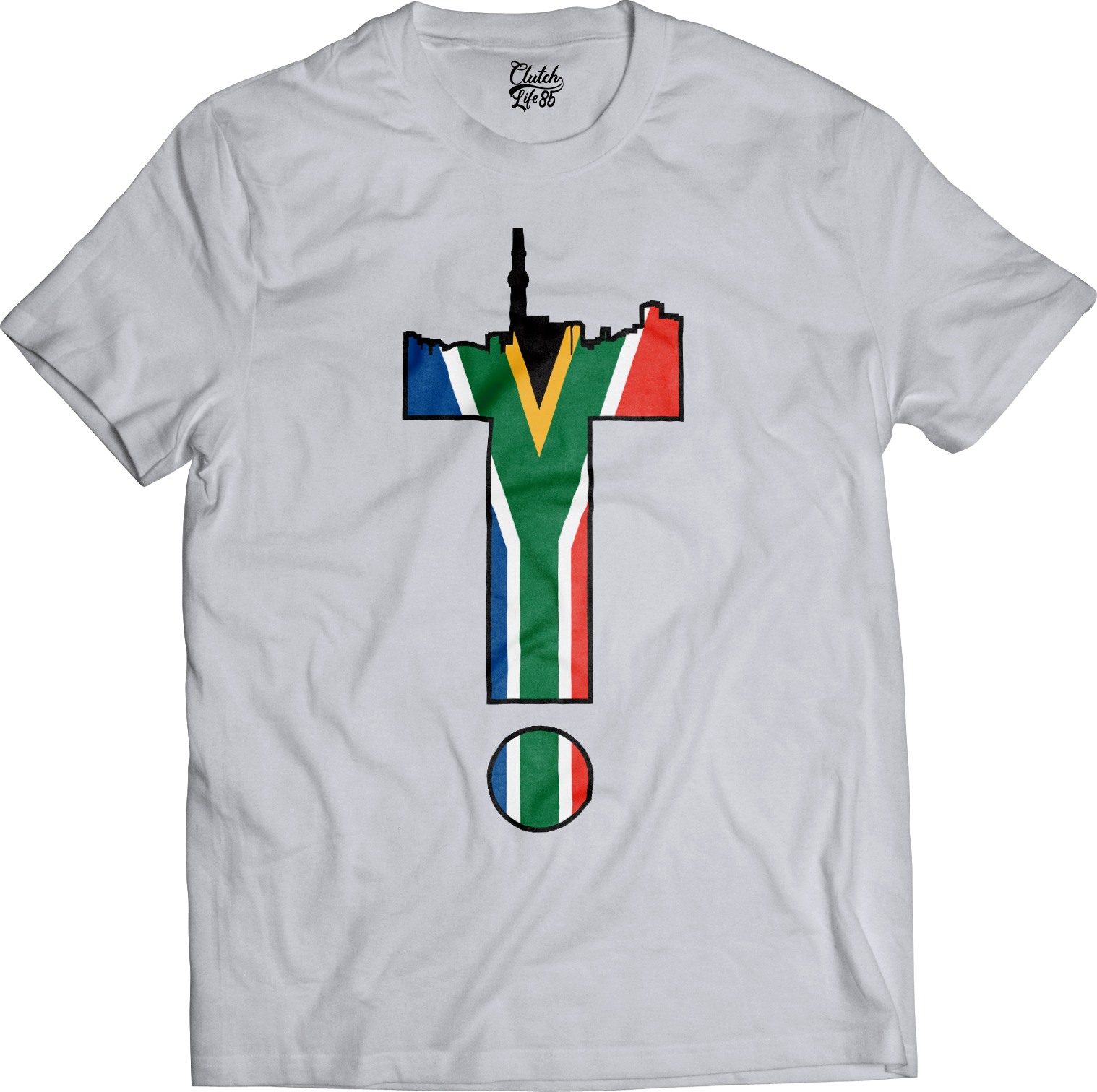 T-Dot Worldwide South Africa Tee in White
